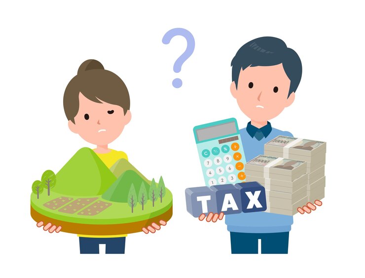 Vector 土地と現金資産に関する質問