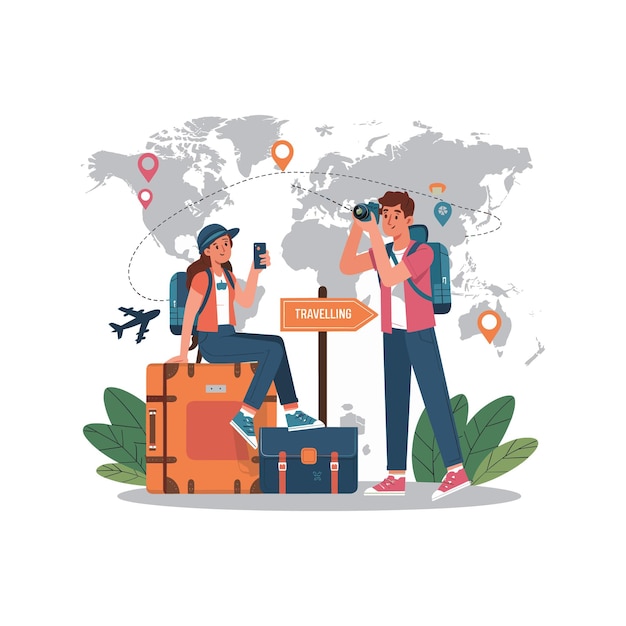 couples travel adventure