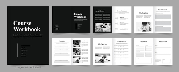 Course Workbook Layout Design