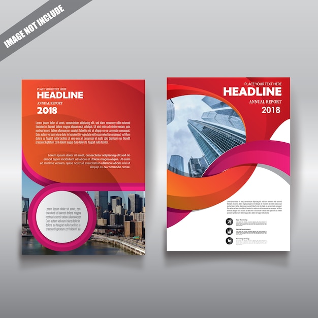 Cover Brochure layout jaarverslag