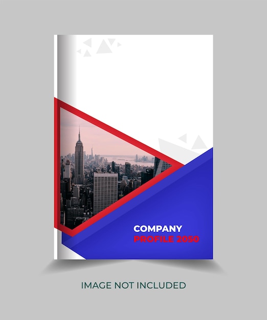 Vector a cover for a company brochure