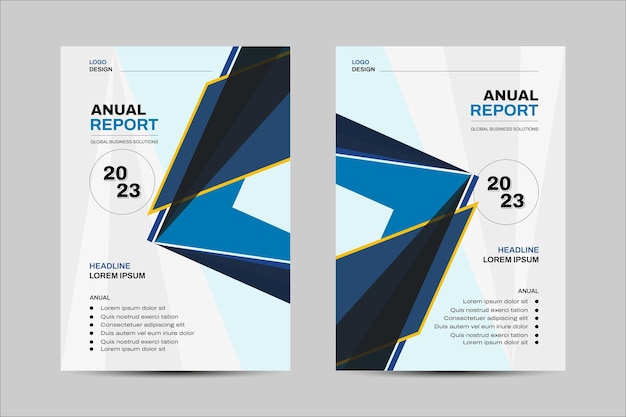 Cover design relazione annuale, brochure modello vettoriale, volantini, presentazioni, volantini, riviste a4