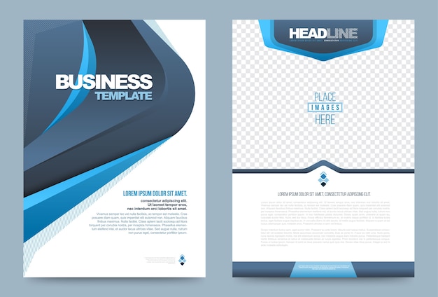 Cover design template