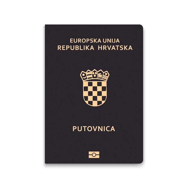 Cover Passport of Croatia