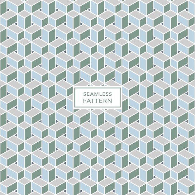 Cover template design with multicolor geometric pattern. Seamless square background.