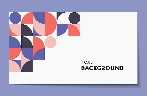 Cover template with geometric background. Background for the banner. Vector