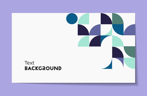 Cover template with geometric background. Background for the banner. Vector