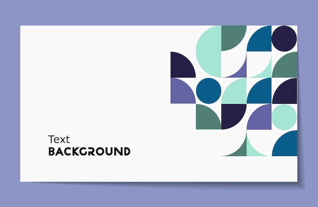 Cover template with geometric background. Background for the banner. Vector