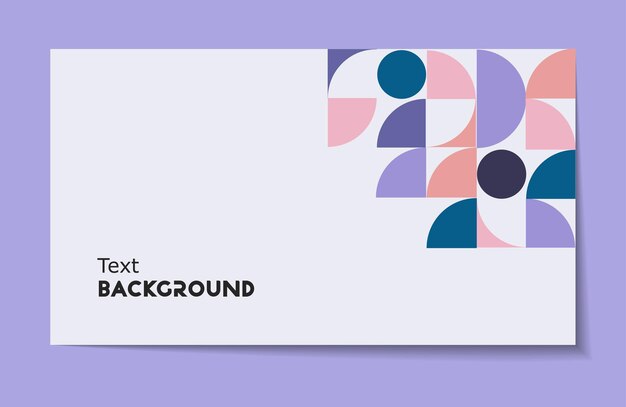 Vector cover template with geometric background. background for the banner. vector