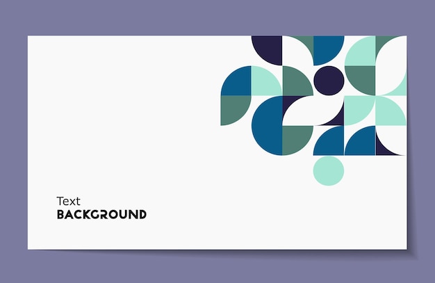 Cover template with geometric background. Background for the banner. Vector