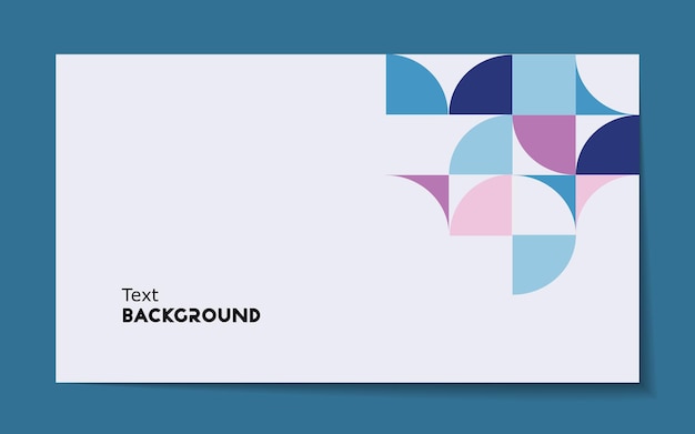 Cover template with geometric background. Background for the banner. Vector