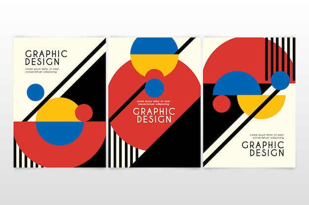 Vector cover voor grafisch ontwerp