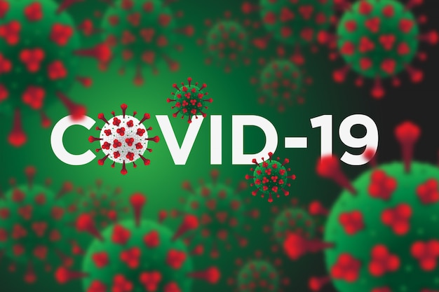 covid-19 corona virus background