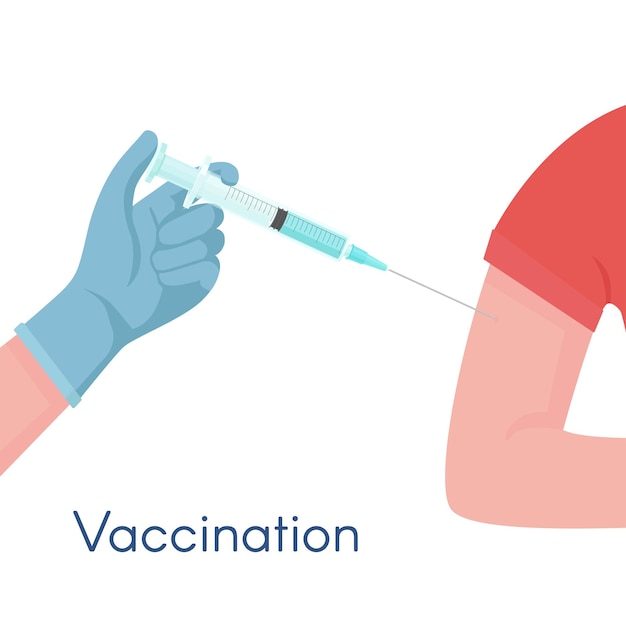 Covid-19 Vaccination administered by a medical worker or health professional