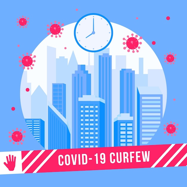 Covid curfew in city after a special hour