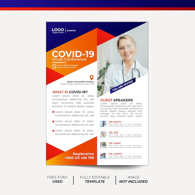 Конференция Covid19 для распространения информационных листовок