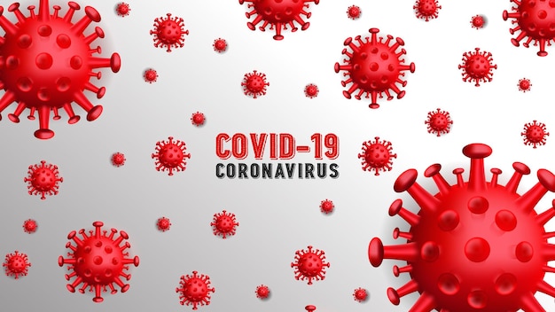 Covid19 Corona Virus TemplateCovid19 Corona Virus Vector Illustration