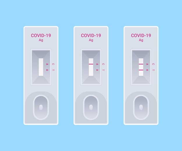 covid19 키트 그림 세트 COVID19 selftest 스팟 벡터 드로잉 손으로 그린 스타일