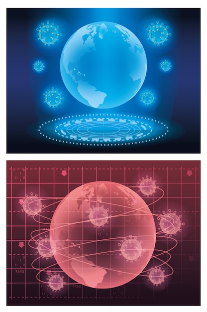 Covid19粒子と地球惑星未来ライト