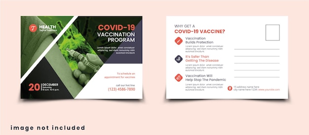 Почтовая открытка Covid19