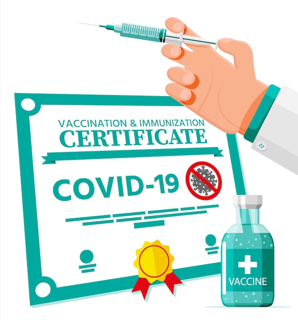 Covid19 vaccination passport