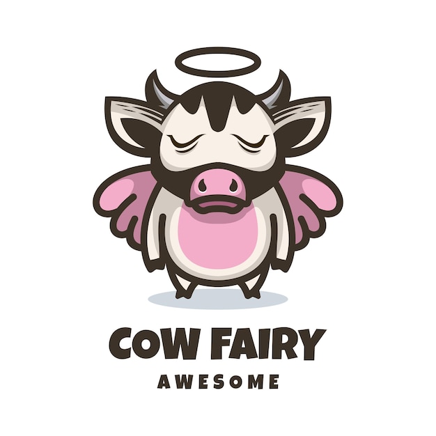 牛の妖精のロゴ
