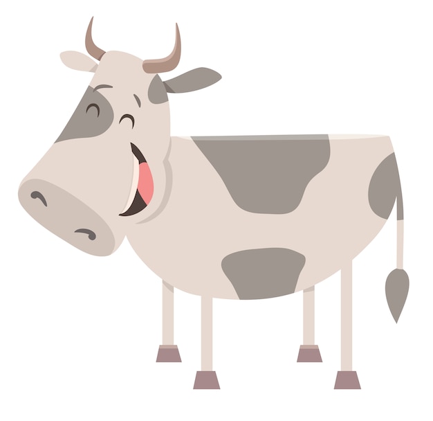 cow farm animal character