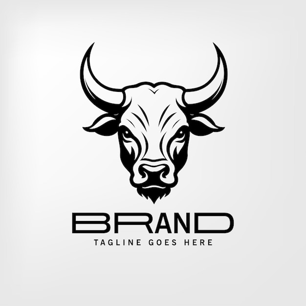 cow logo design