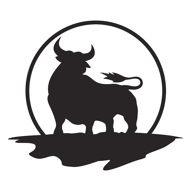 Cow Logo Template vector icon