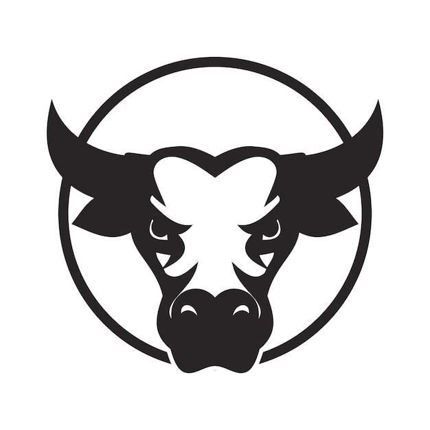 Cow Logo Template vector icon