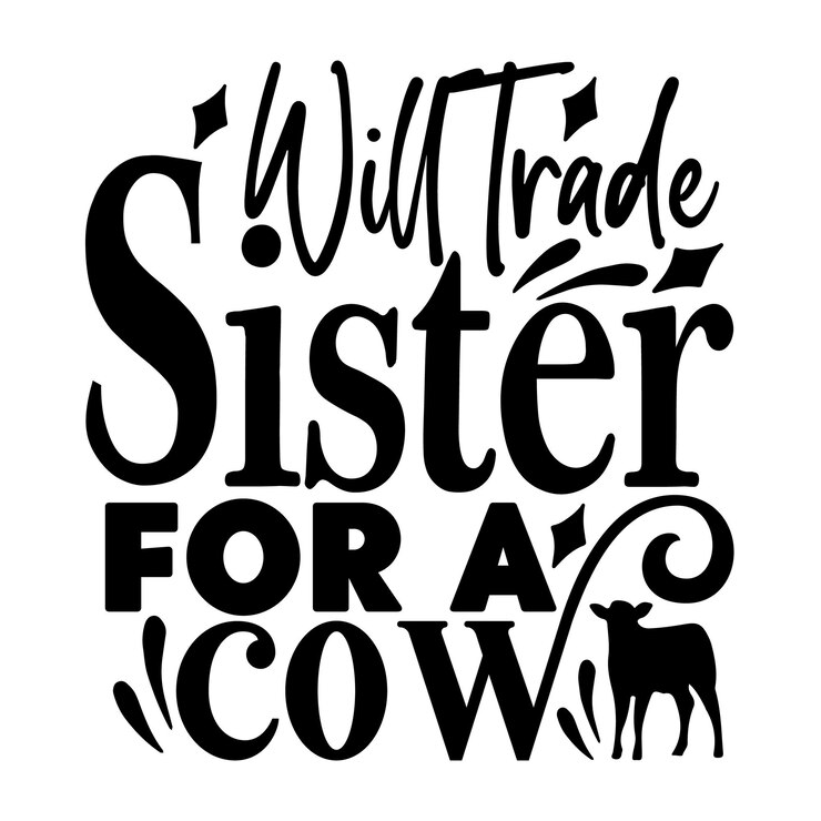Cow SVG Design