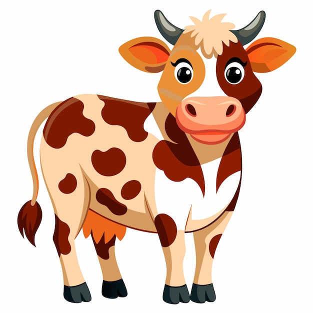 Vector cow vector