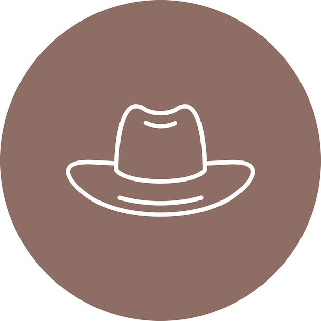 Cowboy Hat icon vector image Can be used for Wild West