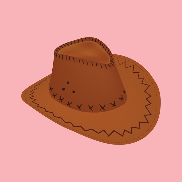 Cowboy hat vector