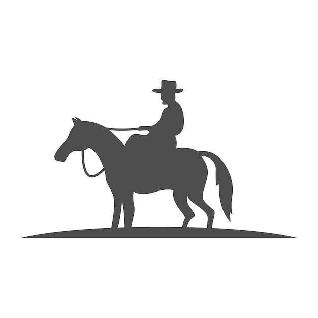 Дизайн логотипа ковбоя