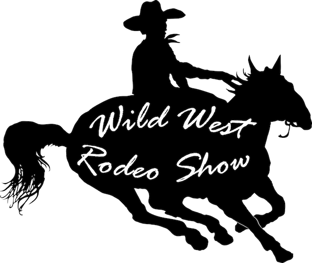 cowboy on a wild mustang horse decorating him at a rodeo in the style of artistic sketches