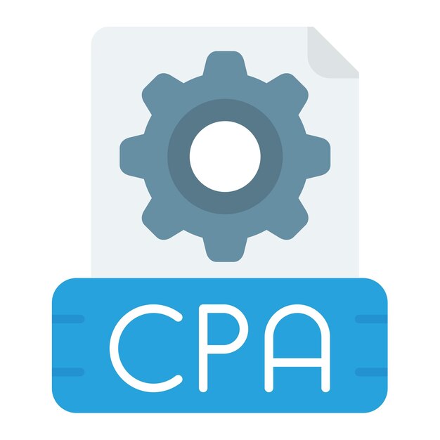 Cpa Flat Illustratie