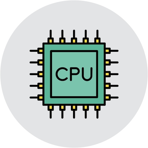 CPU 터 일러스트레이션 스타일