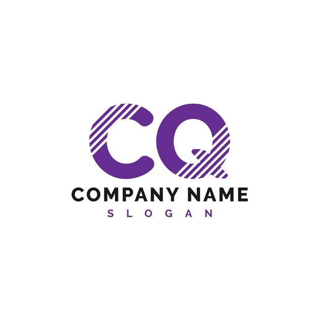 Вектор cq letter logo design cq letter logo вектор иллюстрация вектор