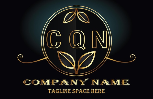 Vector cqn letter logo