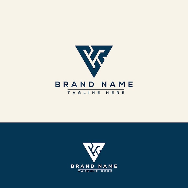 CR logo Design Template Vector Graphic Branding Element.