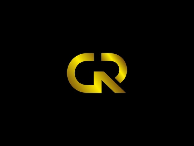 Vector cr-logo-ontwerp