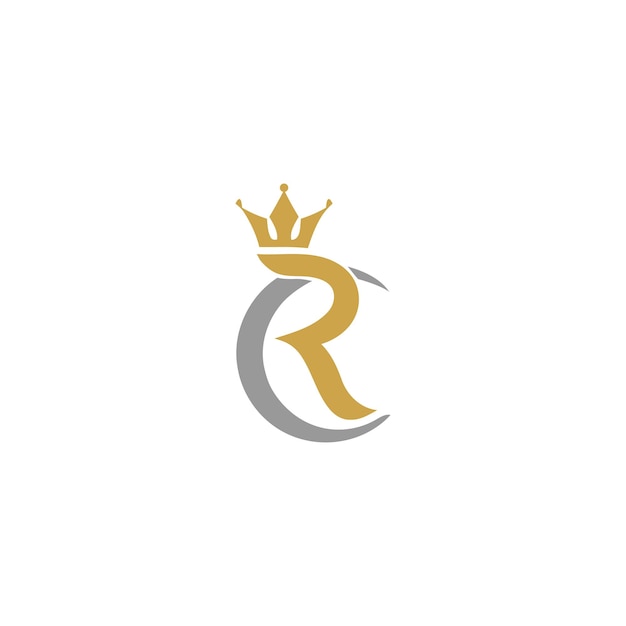 cr royel logo design