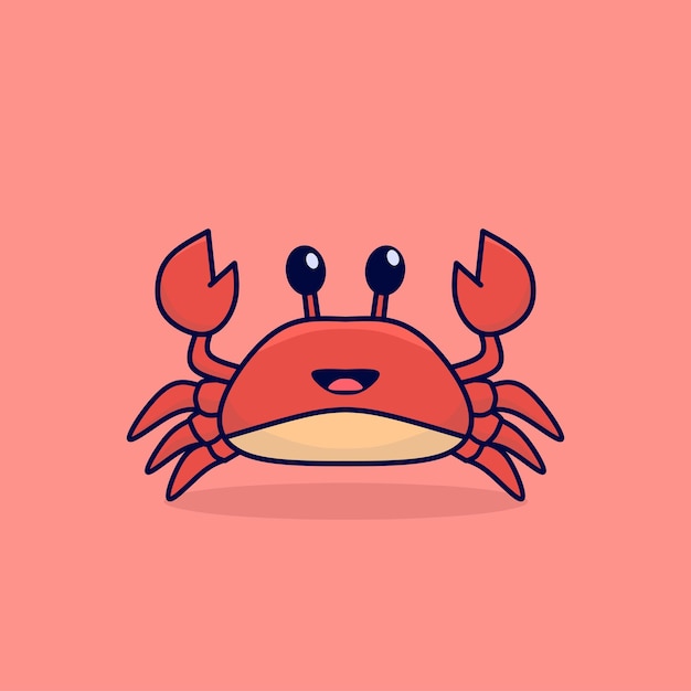 Crab cartoon