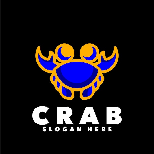 Crab line art design