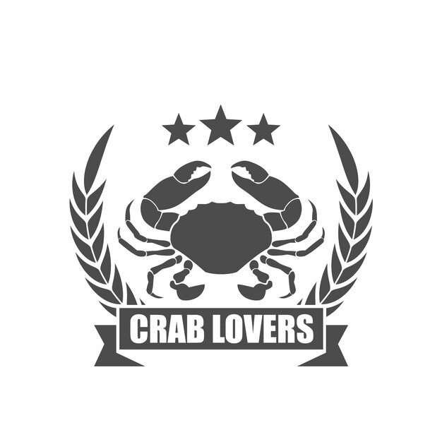 Crab lovers symbol