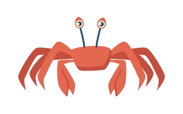 Crab underwater ocean and sea animals