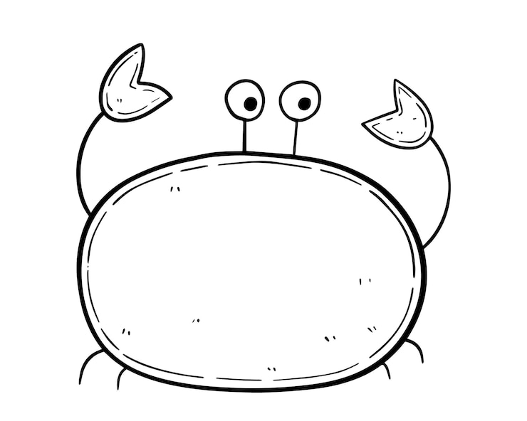 Vector 발톱과 발톱 낙서 선형 게