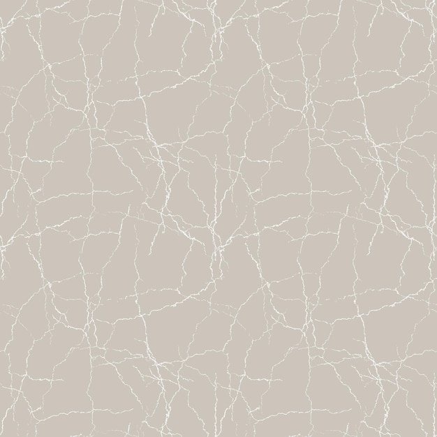 Crack vector seamless pattern. Grunge urban graphic repeatable backdrop. Overlay distress grained seamless texture.