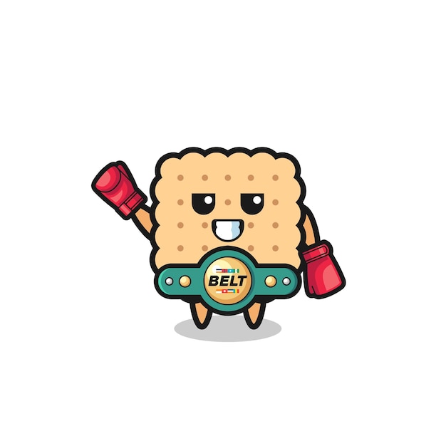 Cracker bokser mascotte karakter